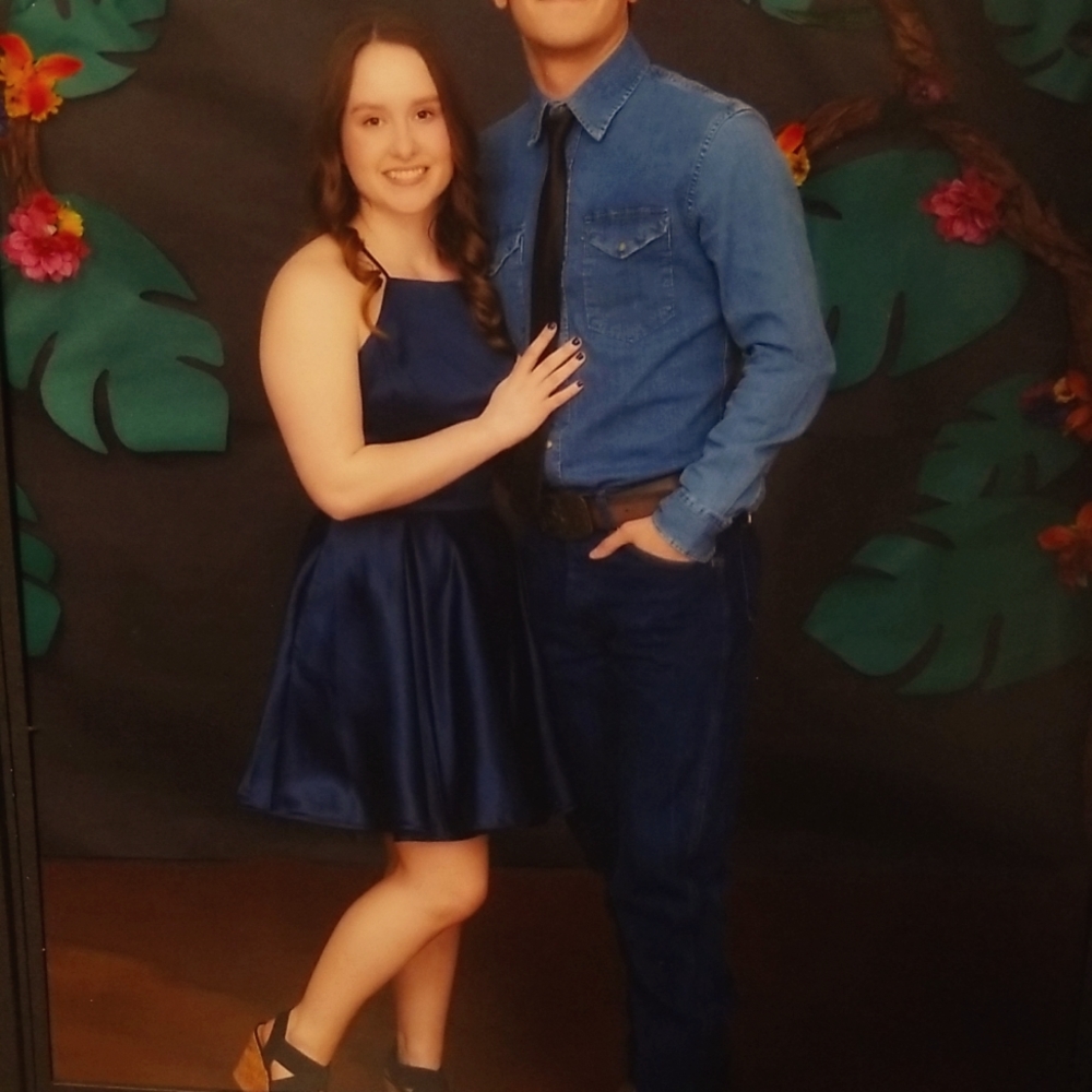 Short formal dress